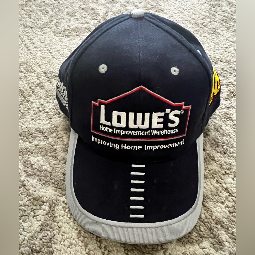 Chase Authentic NASCAR Lowe’s Team Racing 48 Racing blue NASCAR hat